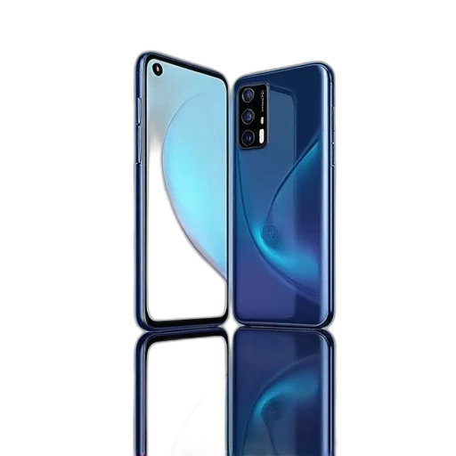 3d render, cyberpunk, oppo, smart transparent PNG cut-out