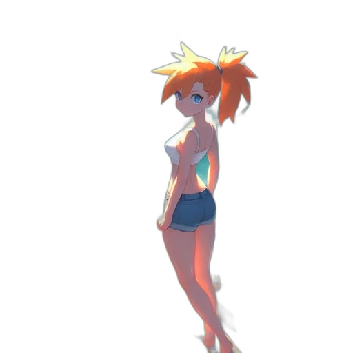 crown, dress, staff, creature, concept art, pixel art, 3d render, anime transparent PNG cut-out