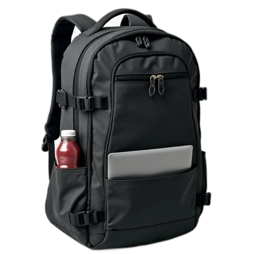 high, sierra, laptop, backpack, featuring, front, pocket, open transparent PNG cut-out