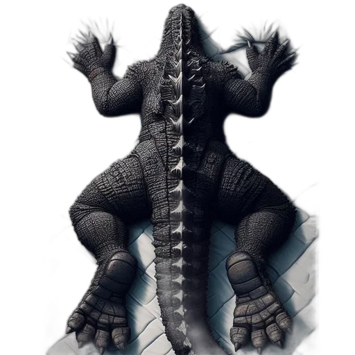 dragon, creature, animal, staff, concept art, fantasy art, 3d render, photorealistic transparent PNG cut-out