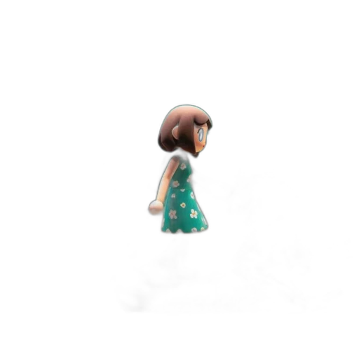 dress, robot, hair, creature, 3d render, concept art, pixel art, photorealistic transparent PNG cut-out