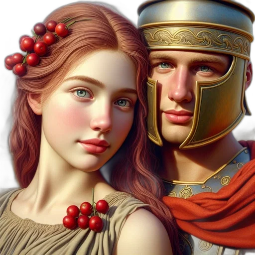 crown, face, fantasy art, photorealistic, concept art, 3d render, golden, red transparent PNG cut-out