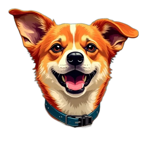 animal, staff, face, creature transparent PNG cut-out