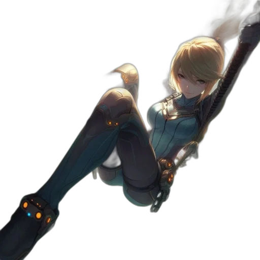 staff, sword, weapon, concept art, anime, fantasy art, cyberpunk, fire transparent PNG cut-out