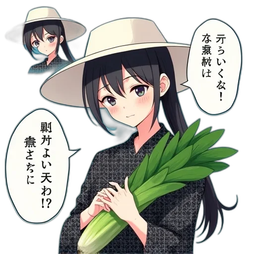 hat, flower, food, weapon, anime, cartoon, concept art, pixel art transparent PNG cut-out