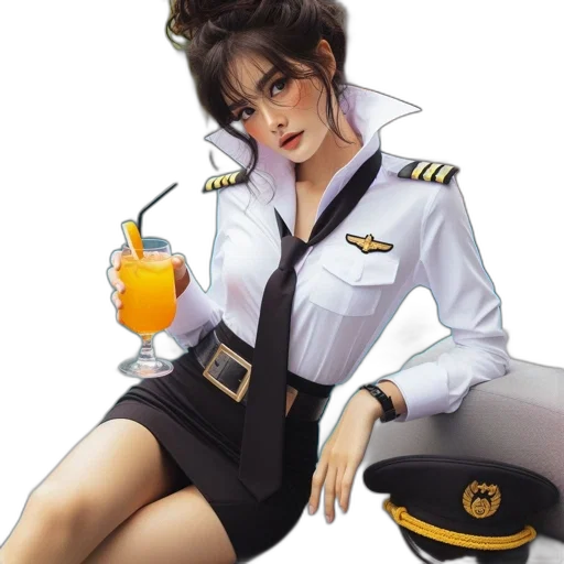 staff, jacket, weapon, concept art, photorealistic, pixel art, fantasy art, woman transparent PNG cut-out