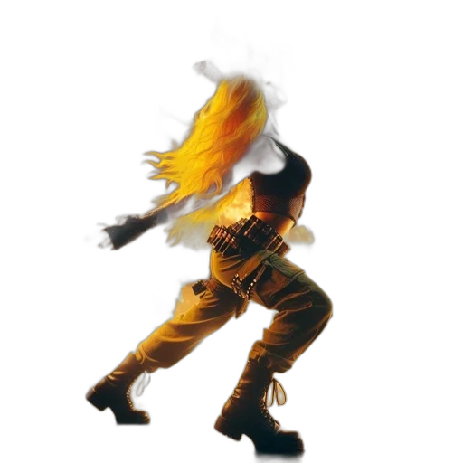 staff, weapon, jacket, mask, concept art, pixel art, 3d render, fantasy art transparent PNG cut-out