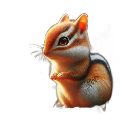animal, staff, creature, concept art, photorealistic, 3d render, watercolor, autumnal transparent PNG cut-out