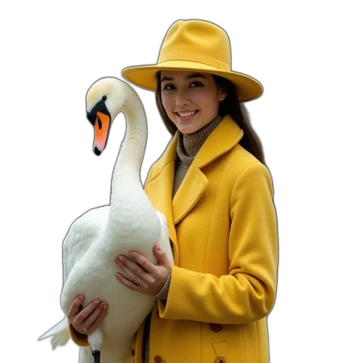 hat, animal, jacket, creature, photorealistic, oil painting, 3d render, golden transparent PNG cut-out