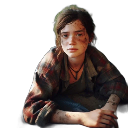 face, jacket, weapon, creature, concept art, photorealistic, watercolor, pixel art transparent PNG cut-out