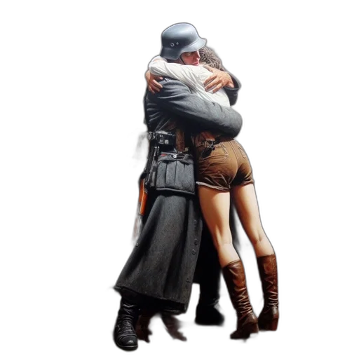 jacket, concept art, pixel art, comic book art, photorealistic, outer space, during, grim transparent PNG cut-out