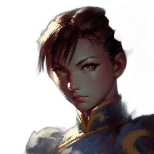 face, crown, weapon, sword, fantasy art, concept art, anime, oil painting transparent PNG cut-out