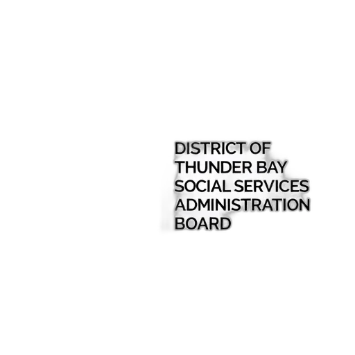 logo, district, thunder, bay, social, services, administration, board transparent PNG cut-out