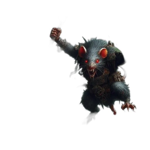 creature, animal, staff, dragon, concept art, 3d render, fantasy art, pixel art transparent PNG cut-out