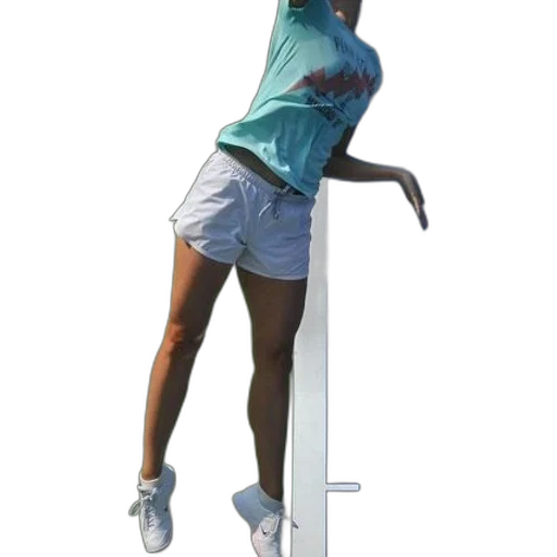 staff, furniture, umbrella, weapon, vaporwave, 3d render, tennis, player transparent PNG cut-out