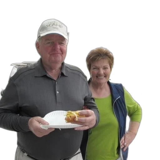 food, staff, hat, man transparent PNG cut-out