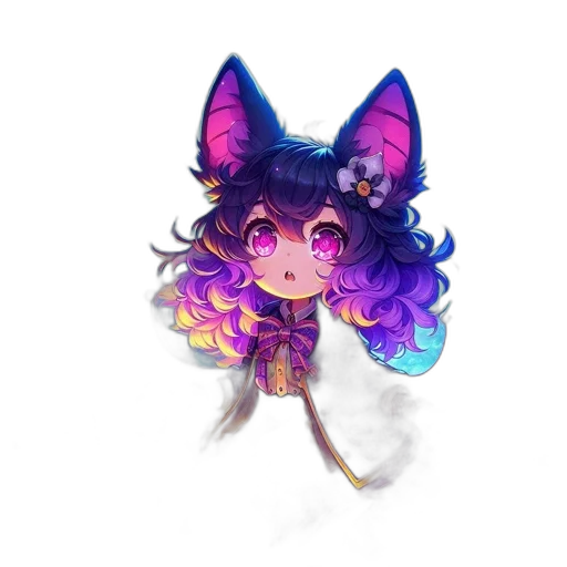staff, creature, dragon, fantasy art, pixel art, watercolor, concept art, pastel transparent PNG cut-out