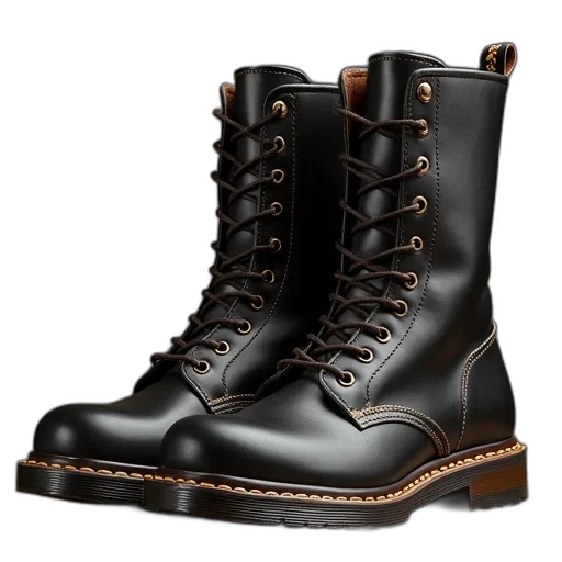 shoes, photorealistic, 3d render, mart, boots transparent PNG cut-out