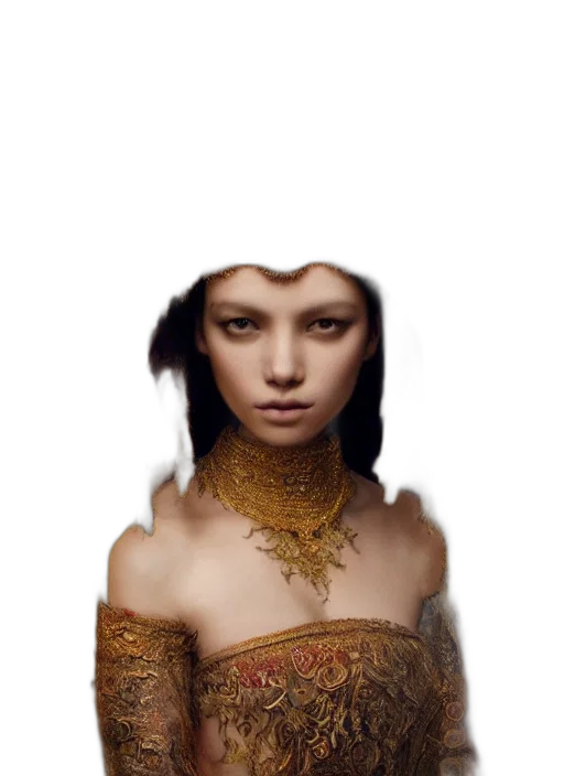 jewelry, crown, face, dragon transparent PNG cut-out