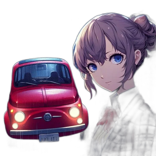 car, face, animal, weapon, anime, concept art, photorealistic, pixel art transparent PNG cut-out