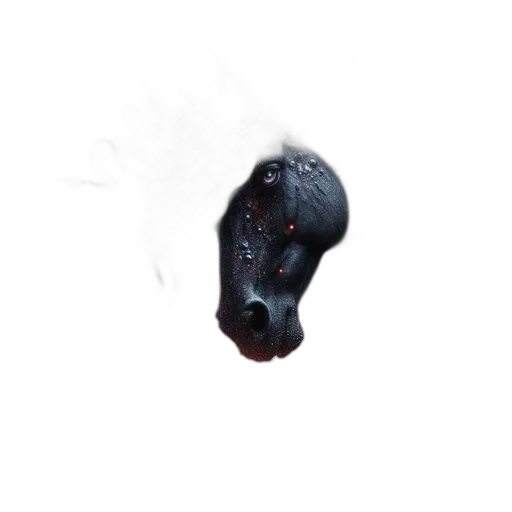mask, face, creature, dragon, photorealistic, 3d render, watercolor, concept art transparent PNG cut-out