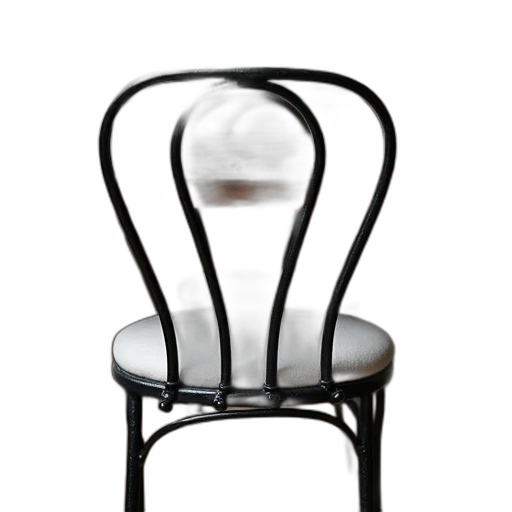 furniture, hair, hat, crown, 3d render, photorealistic, concept art, black transparent PNG cut-out