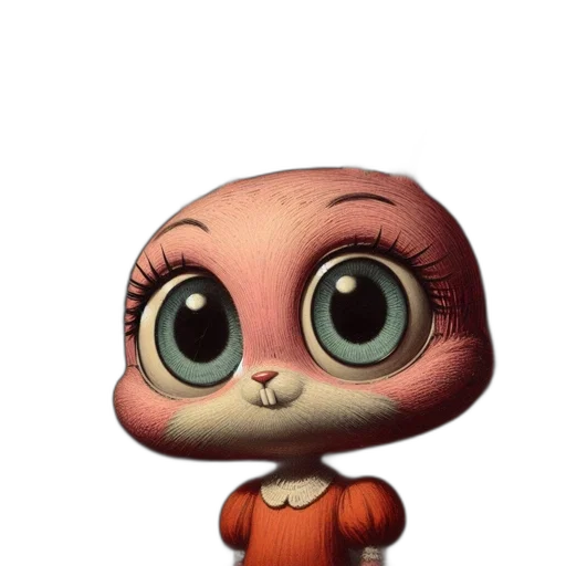 creature, face, staff, animal, 3d render, concept art, cartoon, photorealistic transparent PNG cut-out