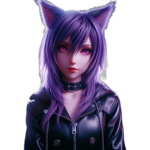 animal, mask, face, jacket, fantasy art, anime, photorealistic, cyberpunk transparent PNG cut-out