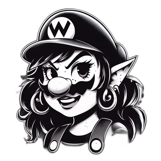 hat, crown, face, mask, cartoon, concept art, pixel art, fantasy art transparent PNG cut-out