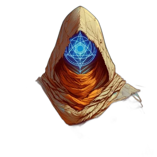 mask, crown, staff, jewelry, concept art, fantasy art, pixel art, 3d render transparent PNG cut-out