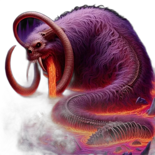 creature, dragon, hair, animal, concept art, 3d render, fantasy art, photorealistic transparent PNG cut-out