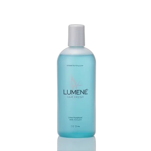 bottle, lumene, quick, hair, polish, displayed, against, white transparent PNG cut-out