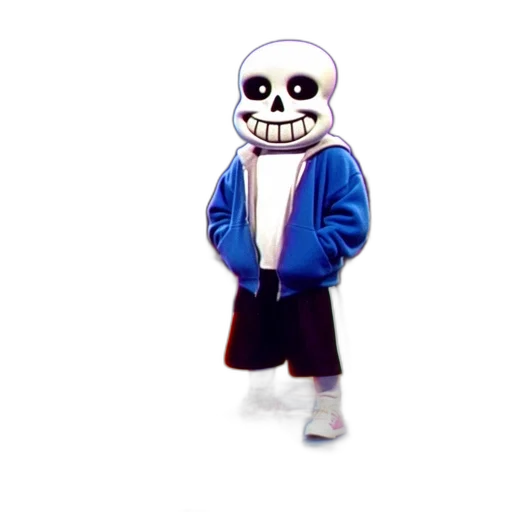 jacket, mask, robot, creature, pixel art, vaporwave, concept art, 3d render transparent PNG cut-out