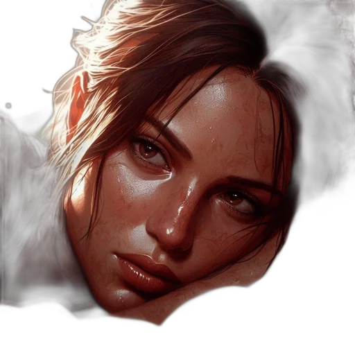 face, dragon, photorealistic, fantasy art, concept art, oil painting, fire, fog transparent PNG cut-out