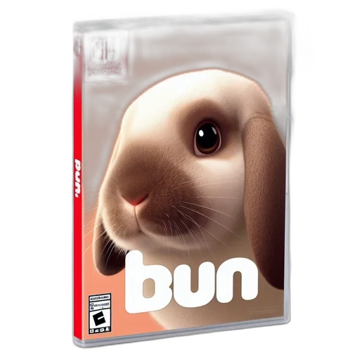 animal, 3d render, concept art, pixel art, box, art, bun, video transparent PNG cut-out