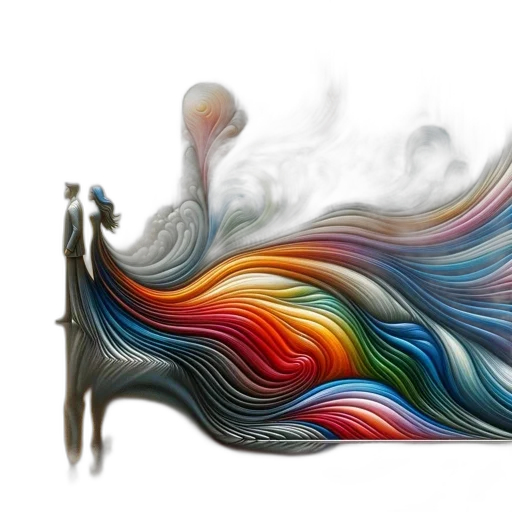 dragon, hair, mask, sword, fantasy art, watercolor, concept art, photorealistic transparent PNG cut-out