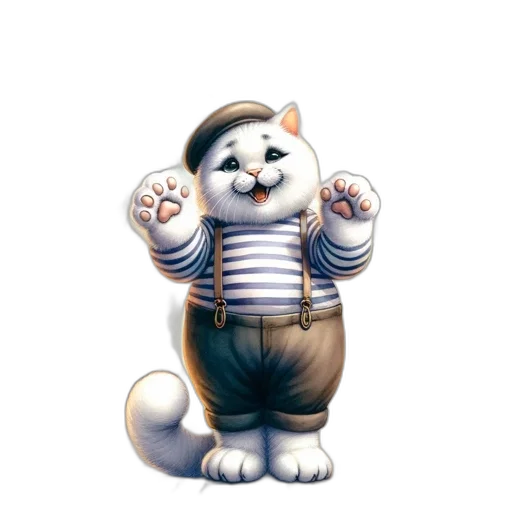 staff, animal, 3d render, concept art, photorealistic, pixel art, monochrome, anthropomorphic transparent PNG cut-out