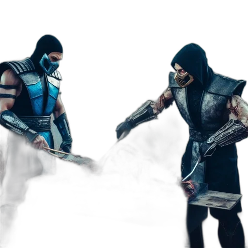 sword, mask, weapon, concept art, fantasy art, 3d render, comic book art, fire transparent PNG cut-out