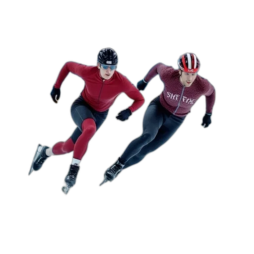 concept art, 3d render, comic book art, two transparent PNG cut-out