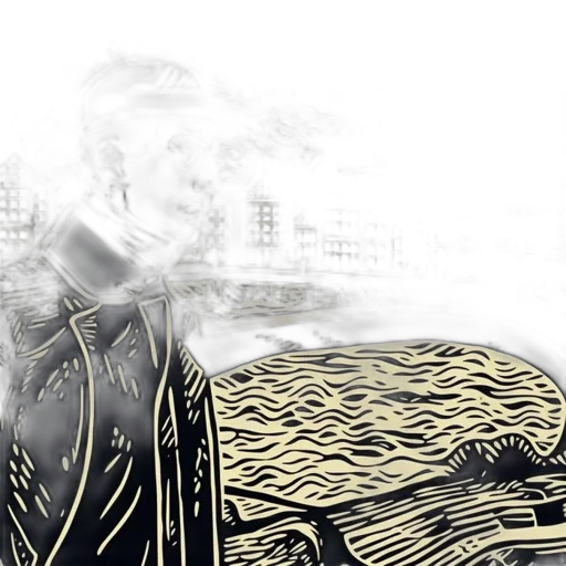 jacket, car, dragon, comic book art, photorealistic, concept art, fantasy art, fog transparent PNG cut-out
