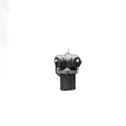 robot, mask, staff, face, photorealistic, 3d render, concept art, pencil sketch transparent PNG cut-out