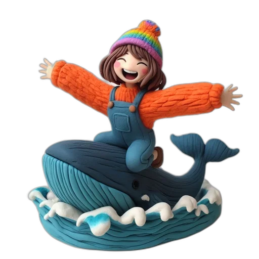 hat, 3d render, concept art, snow, underwater, imaginative, sculpture, portrays transparent PNG cut-out