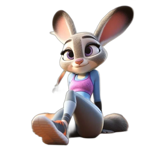 animal, jacket, staff, creature, 3d render, concept art, cartoon, photorealistic transparent PNG cut-out