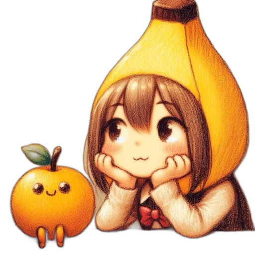 hat, food, crown, mask, pixel art, watercolor, concept art, fantasy art transparent PNG cut-out