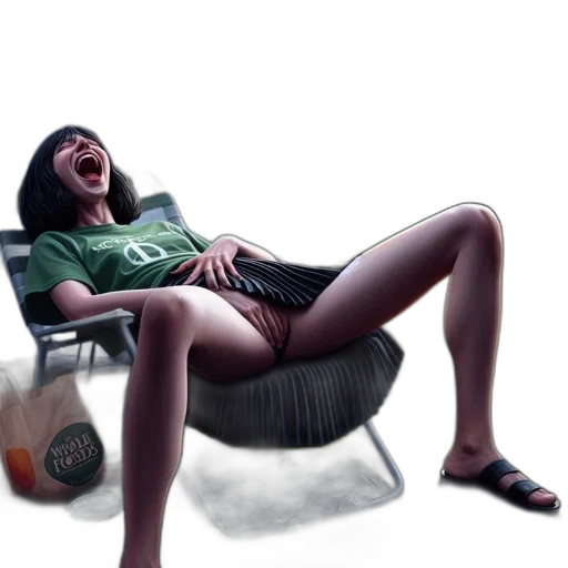 furniture, creature, robot, umbrella, 3d render, concept art, photorealistic, fantasy art transparent PNG cut-out