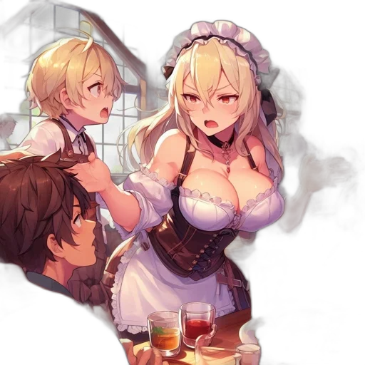 dress, weapon, crown, food, anime, pixel art, fantasy art, concept art transparent PNG cut-out