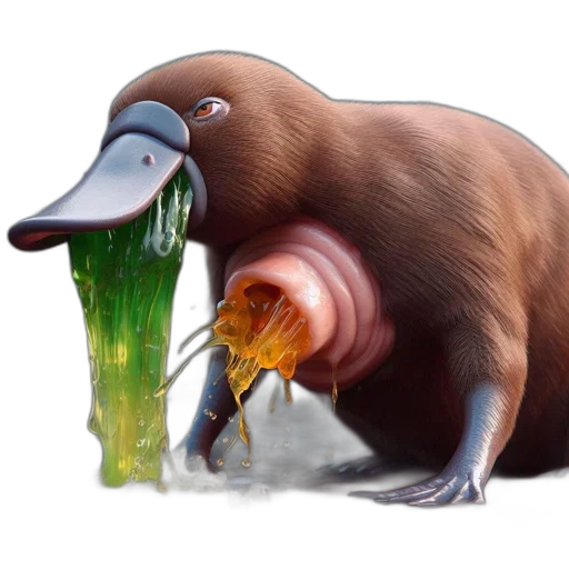 creature, animal, food, staff, concept art, 3d render, photorealistic, fantasy art transparent PNG cut-out