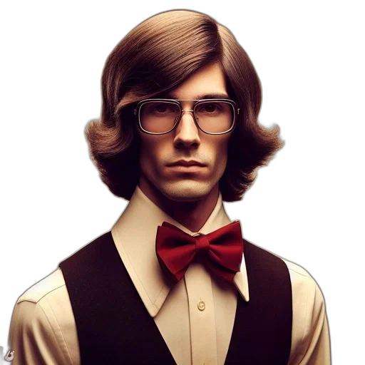 hair, face, photorealistic, cartoon, comic book art, concept art, man, pictured transparent PNG cut-out