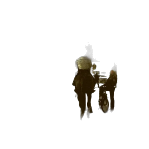 robot, staff, umbrella, mask, pixel art, concept art, 3d render, photorealistic transparent PNG cut-out