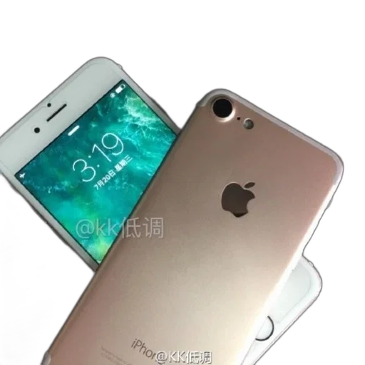 gold, iphone, shown, time, screen transparent PNG cut-out